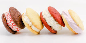 assorted holiday whoopie pies